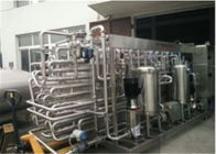 Milk Steam Heating UHT Processing Equipment , Automatic Tubular Sterilization  KQ-15000L