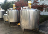 Dondurma İşleme Tesisi Isıtma Soğutma Tankı / Gıda Sınıfı Paslanmaz Çelik Tanklar