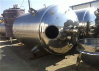 İçecekler Sanayi için 316 304 Paslanmaz Çelik Şarap Fermantasyon Tankı Suyu Karıştırma Tankı