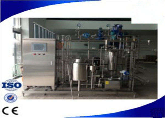 UHT Milk Processing Equipment Steam Heating Pipe Automatic Tubular Flash Sterilizer