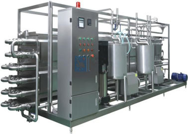 Çin Yüksek Verimli Boru UHT Süt İşleme Makinesi / Flaş Pastörizasyon Makinesi Fabrika