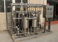Çin Paslanmaz çelik UHT Sterilizasyon Makinesi Yarı otomatik Plaka Tipi Sterilizatör Ekipmanları şirket