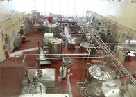 KQ Serisi Yoğurt Üretim Hattı Ekipmanları Düşük Yağ Tam Yağlı UHT 500L 1000L
