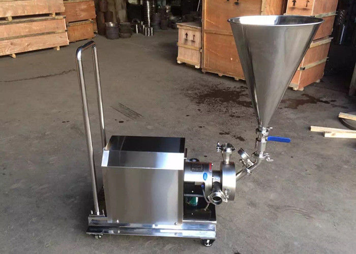 Single Stages Lab Inline Homogeniser Pump / High Shear Pump 360V 60HZ