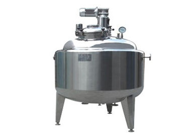 Çin Karıştırıcı Harman Tankı ile Süt Depolama Tankı / Paslanmaz Çelik Karıştırma Tankı Fabrika