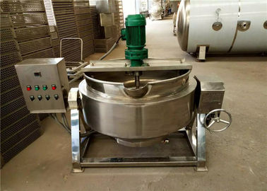 Çin Yüksek Verimli Paslanmaz Çelik Ceketli Su Isıtıcısı / Reçel Soslu Ceketli Yemek Su Isıtıcısı Fabrika