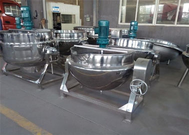 Çin Yüksek Performanslı Paslanmaz Çelik Ceketli Su Isıtıcısı / Endüstriyel Çorba Su Isıtıcısı Fabrika