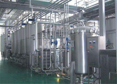 Çin Yağ UHT Süt Üretim Hattı 500L 1000L 2000L Tam Otomatik Peynir İşleme Makinesi Fabrika