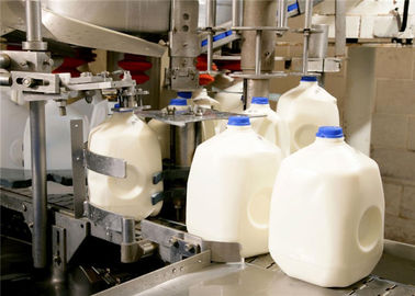Çin Otomatik Süt Üretim Hattı UHT Süt Süt İşleme Tesisi 3000L 5000L Fabrika