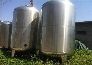 Gıda Endüstrisi için Büyük Kapasiteli Paslanmaz Çelik Karıştırma Tankları 100l - 10000L